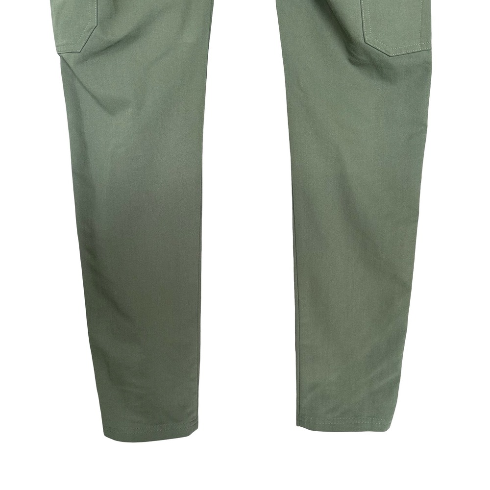 Figs Yola High-Rise Slim Fit Moss Anti-Wrinkle Scrub Trouser Pants Size XXS - Picture 8 of 11